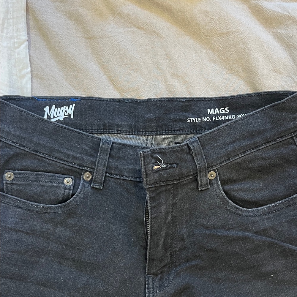 Mugsy Black / grey Jeans 30x32